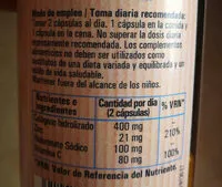 Sokerin määrä sisällä Colágeno, ácido hialurónico, vitamina c y zinc