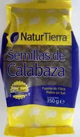 Suhkru kogus sees Semillas de calabaza