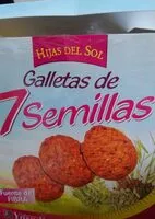 Sokerin määrä sisällä Galletas de siete semillas