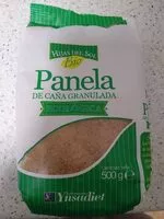 Sokerin määrä sisällä Panela ecologica