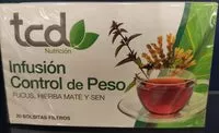 Cantidad de azúcar en Infusión control peso