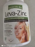 Sokerin määrä sisällä Leva-zinc