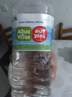 Azúcar y nutrientes en Aqua vitae