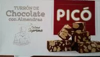 Количество сахара в Turrón de chocolate con almendras