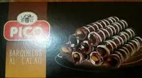 Количество сахара в barquillos de cacao