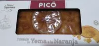Количество сахара в Turron de yema a la naranja