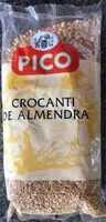 Количество сахара в Crocanti de Almendra