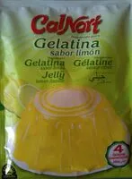 İçindeki şeker miktarı Gelatina sabor limón