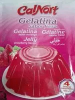 İçindeki şeker miktarı Gelatina sabor fresa