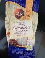 Sokerin määrä sisällä Mini cookies choco