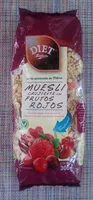 Sokerin määrä sisällä Muesli crujiente con frutos rojos