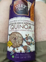 Sokerin määrä sisällä Tortitas de arroz integral con quinia