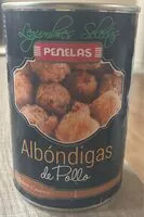 İçindeki şeker miktarı Albondigas de pollo