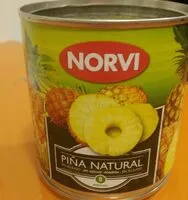 入っている砂糖の量 Piña natural