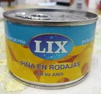 Azúcar y nutrientes en Lix