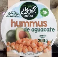 Cantidad de azúcar en Hummus de aguacate