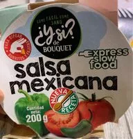 Cantidad de azúcar en Salsa Mexicana