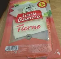 Amount of sugar in Queso garcia baquero