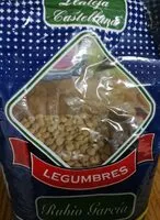 Cantidad de azúcar en Lenteja castellana