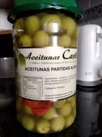 Sucre et nutriments contenus dans Aceitunas castillo