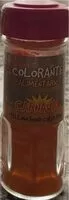 Sokerin määrä sisällä Colorante alimentario
