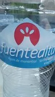 Sucre et nutriments contenus dans Fuentealta