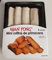 含糖量 Mini rollitos de primavera
