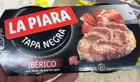 Amount of sugar in Paté Tapa Negra Iberico La Piara