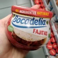 入っている砂糖の量 Bocadelia fajitas