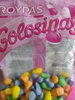Quantité de sucre dans Golosinas