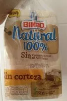 İçindeki şeker miktarı Pan de molde Natural