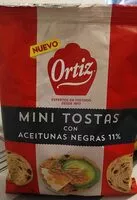 Количество сахара в Mini tortas con aceitunas negras
