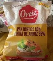Количество сахара в Pan rústico con harina de arroz