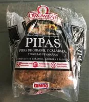Suhkru kogus sees Pan de Pipas de Girasol y Calabaza Oroweat