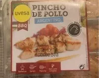 Cantidad de azúcar en Pincho de pollo argentino