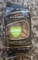 Amount of sugar in Almendra con piel cruda