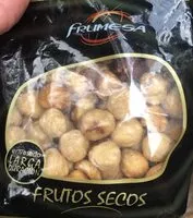 Amount of sugar in Frutos secos