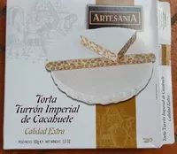 含糖量 Turrón imperial de cacahuete