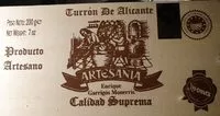 Cantidad de azúcar en Turrón de Alicante
