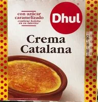 चीनी की मात्रा Crema catalana con bolsita de azúcar caramelizado sin gluten