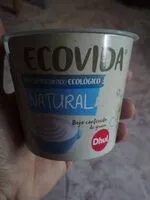 चीनी की मात्रा Yogur semidesnatado ecológico natural