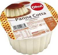 चीनी की मात्रा Panna cota de caramelo