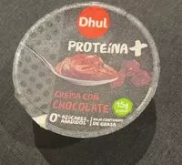 चीनी की मात्रा Proteina+ crema con chocolate