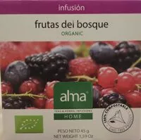 Amount of sugar in Infusión Frutas del Bosque