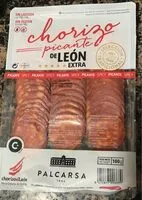 Количество сахара в Chorizo picante de Leon