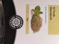 Cantidad de azúcar en Té verde Mareakech