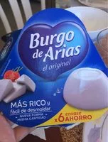 Sucre et nutriments contenus dans Burgo de arias