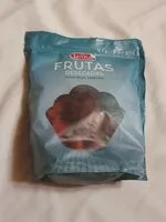 Cantidad de azúcar en Frutas Desecadas