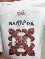 चीनी की मात्रा Pasas sultanas