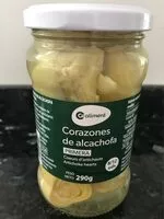 Sokerin määrä sisällä Corazones de alcachofa